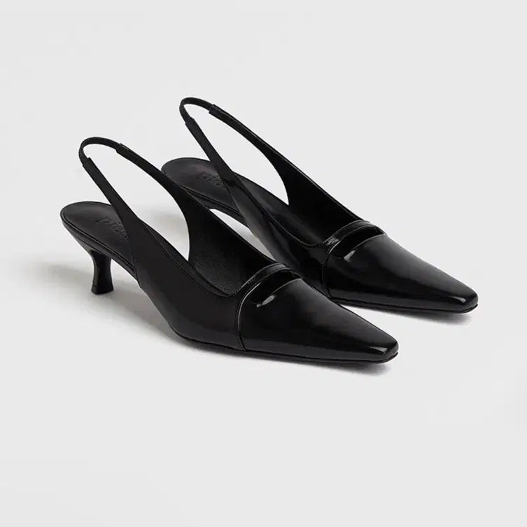 [BUNJANG] Pieton Cara Sling-back Shoes Black 37.5 / (새상품) 피에톤 pieton CARA sling-back 블랙