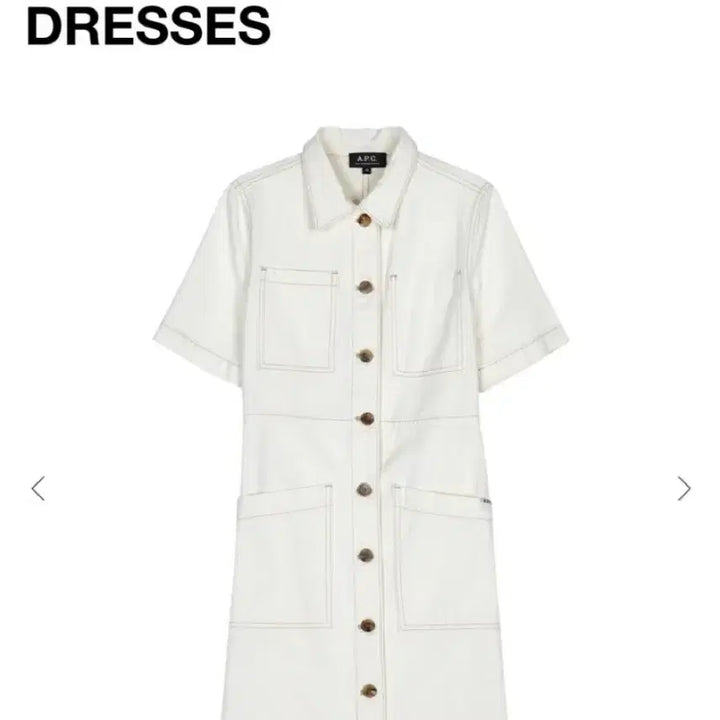 [BUNJANG] APC White Denim Dress / APC 아페쎄 원피스