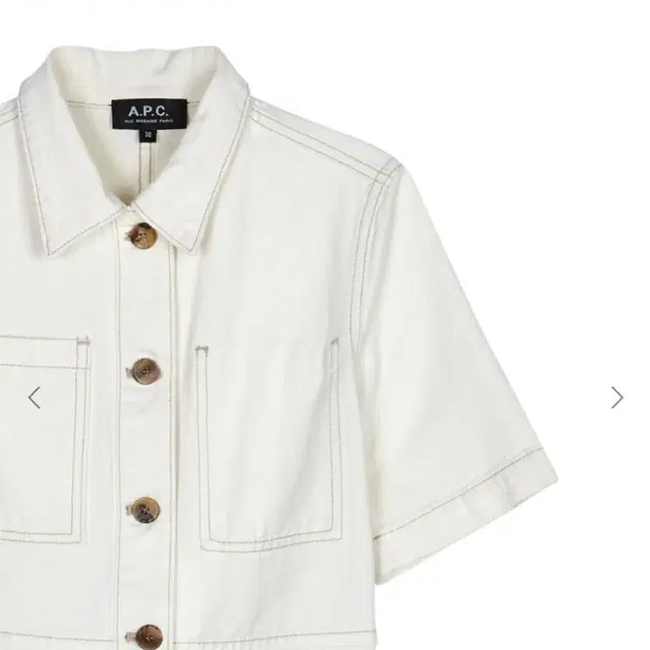 [BUNJANG] APC White Denim Dress / APC 아페쎄 원피스