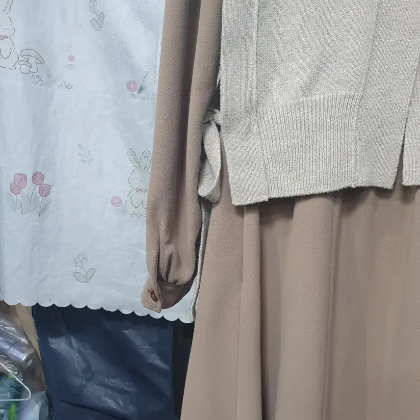 [BUNJANG] Olive Des Olive Long Layered Dress / 올리브데올리브   2023년~ 롱  원피스