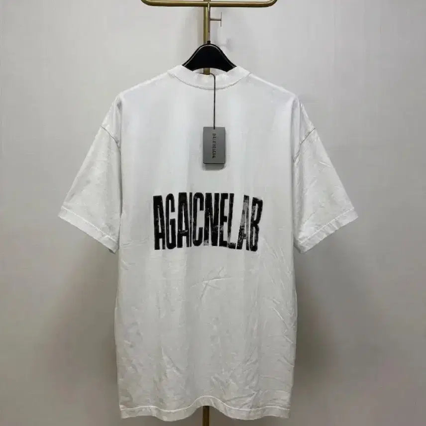 [BUNJANG] Balenciaga AGAICNELAB Washed T-Shirt / 발렌시아가 AGAICNELAB 반팔