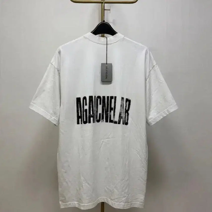 [BUNJANG] Balenciaga AGAICNELAB Washed T-Shirt / 발렌시아가 AGAICNELAB 반팔