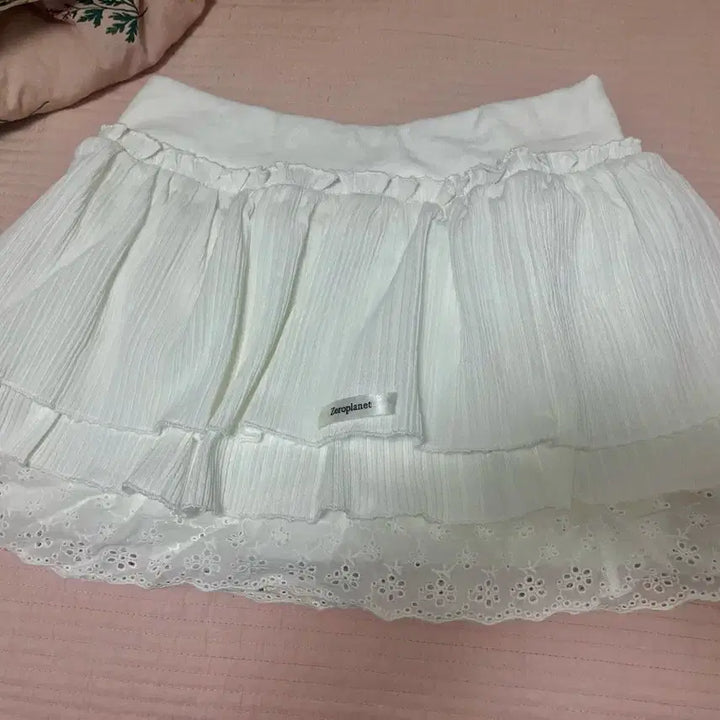 [SOLD OUT] 제로플래닛 레이 튜튜 스커트 팬츠 white