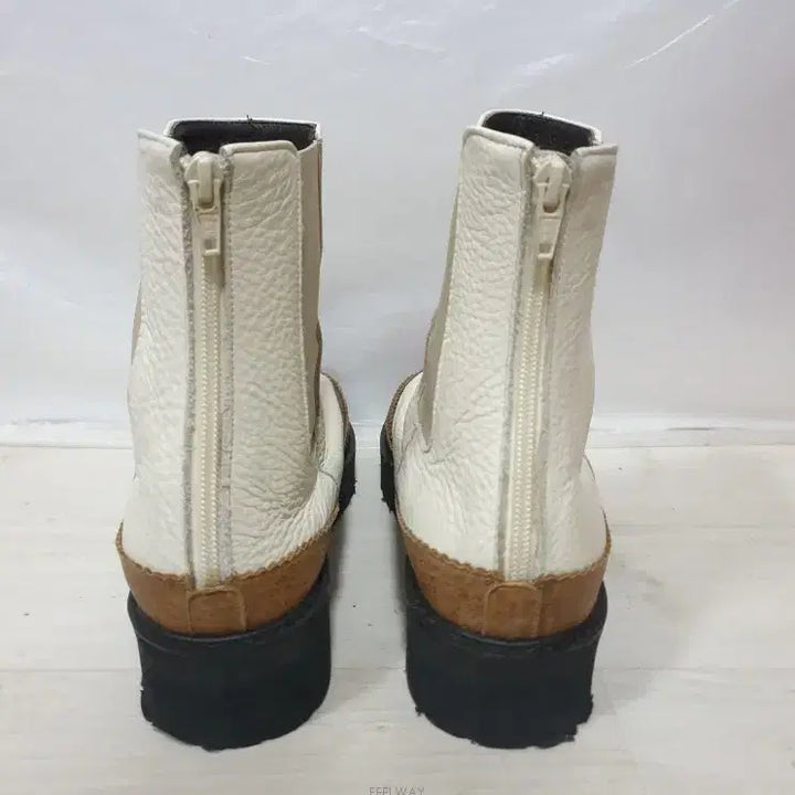 [BUNJANG] Acrobat 3-Color Wingtip Chelsea Boots / 아크로밧 (Acrobat 정품)디자이너 슈즈  3색배색 윙팁 첼시부츠