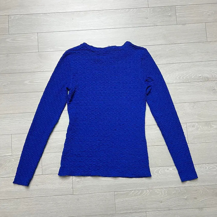 [BUNJANG] And Other Stories Blue Layered Long Sleeve T-Shirt / 무배 앤아더스토리즈 블루 레이어드 긴팔 티셔츠 s