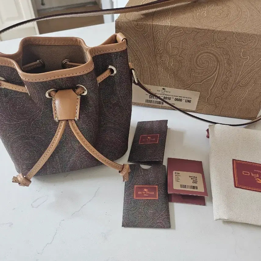 [BUNJANG] Etro Paisley Mini Bucket Bag / (정품)에트로 페이즐리 버킷백 미니 가방