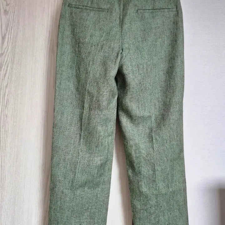 [BUNJANG] Time Mint Linen Slacks / 타임 민트색 마바지 슬랙스 61-90