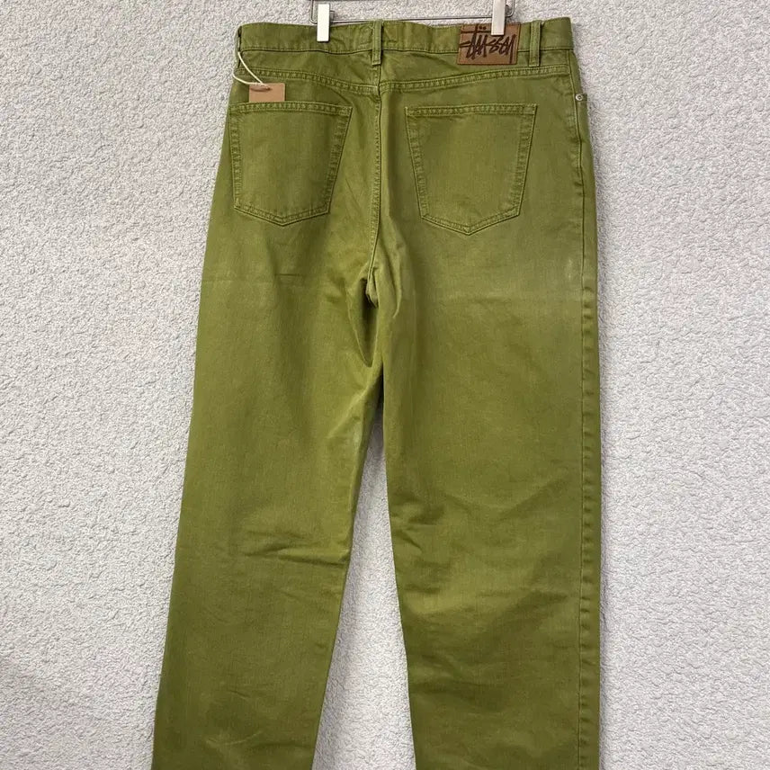 [BUNJANG] Stussy Big Ol Jeans Green / 스투시 빅올진 그린