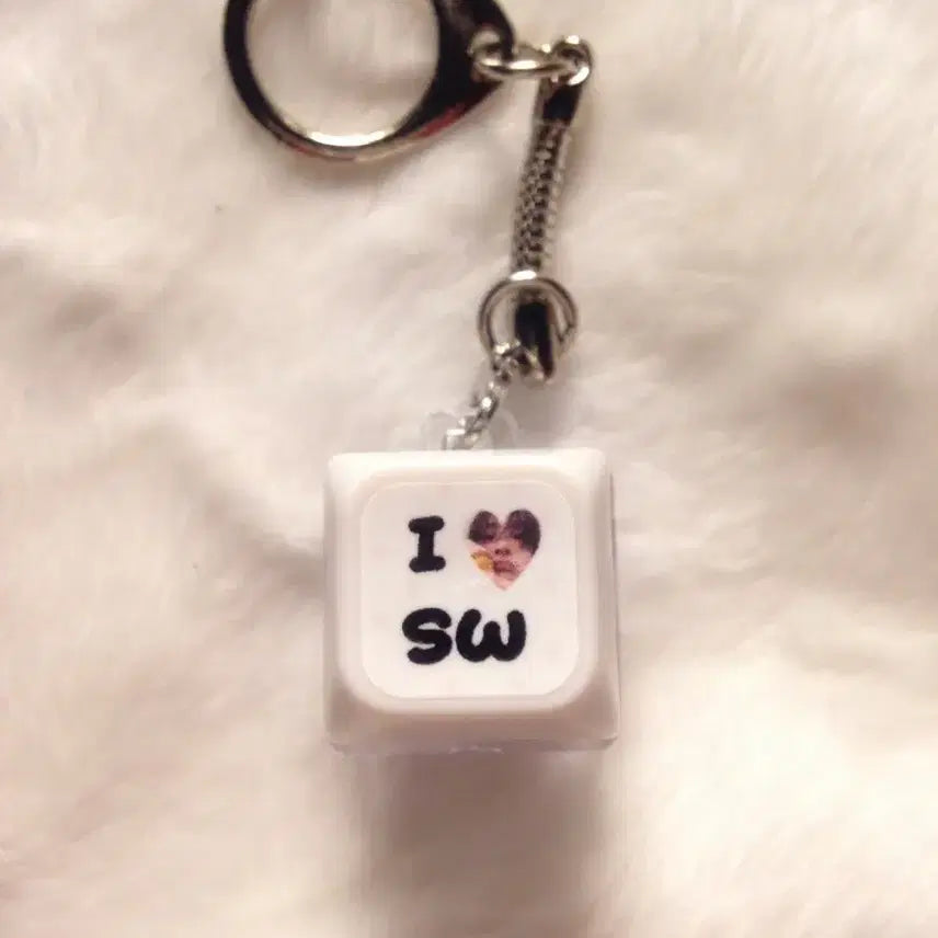 [BUNJANG] ALDI ONE Lee Sangwon LED Keycap Keyring / 알디원 이상원 키캡키링 비공굿