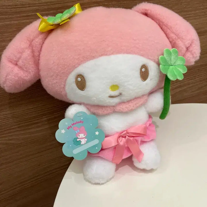 [BUNJANG] My Melody Four-Leaf Clover Edition Plush Doll / 마이멜로디 네잎클로버 에디션 인형
