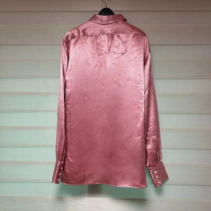 [BUNJANG] Gucci Tom &amp; La Musa Embroidered Velvet Shirt / 구찌 Tom &amp; la Musa 셔츠 핑크