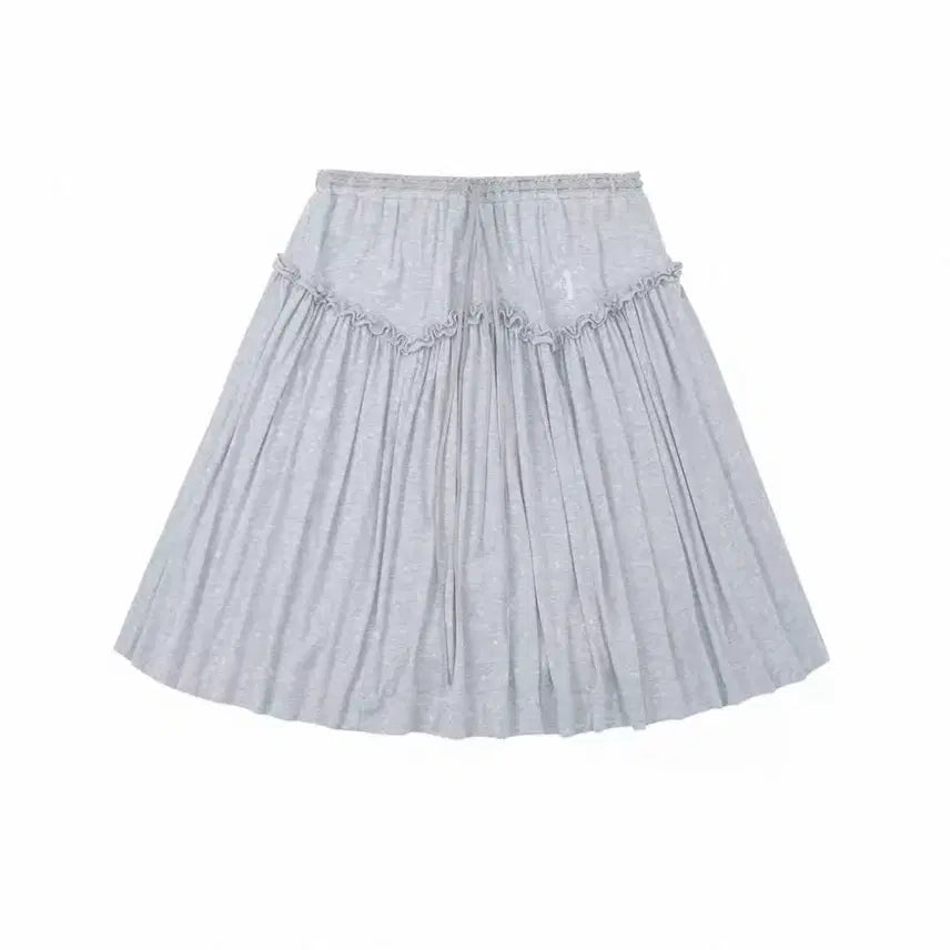 [BUNJANG] Necy Studio Dot Long Skirt Grey / necy studio 중브 테스트메커니즘 그레이  도트 롱스커트