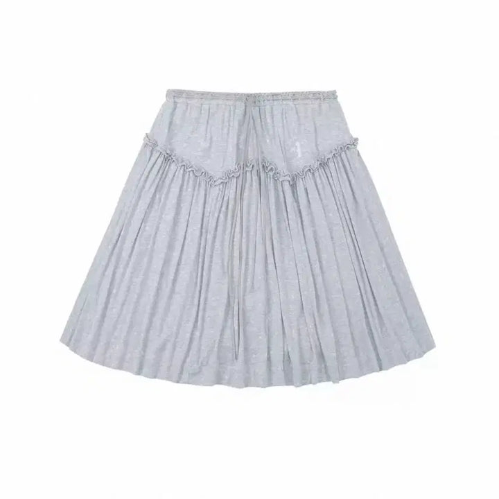 [BUNJANG] Necy Studio Dot Long Skirt Grey / necy studio 중브 테스트메커니즘 그레이  도트 롱스커트