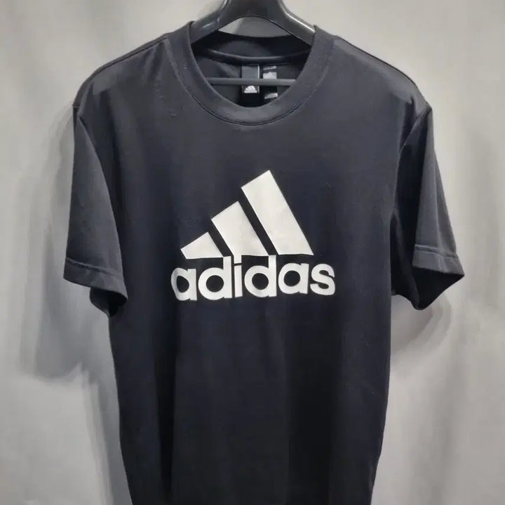 [BUNJANG] Adidas Black Big Logo Short Sleeve T-Shirt XL / 아디다스 블랙 반팔 티셔츠 빅로고 xl