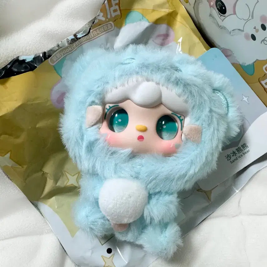 [BUNJANG] Yooki Gourmet Restaurant Ice Bear Keyring / 유키 yooki 고메 레스토랑 인형 키링 아이스 베어