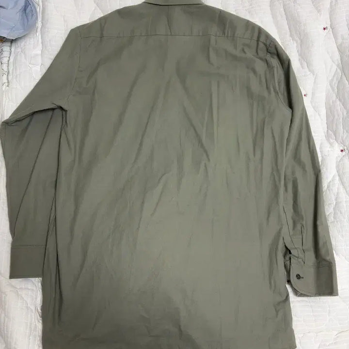 [BUNJANG] 1987 Czech Military M21 Khaki Shirt (Approx. Size 105) / [연휴할인] 80s 체코군 보급 M21 카키 셔츠(105상당)