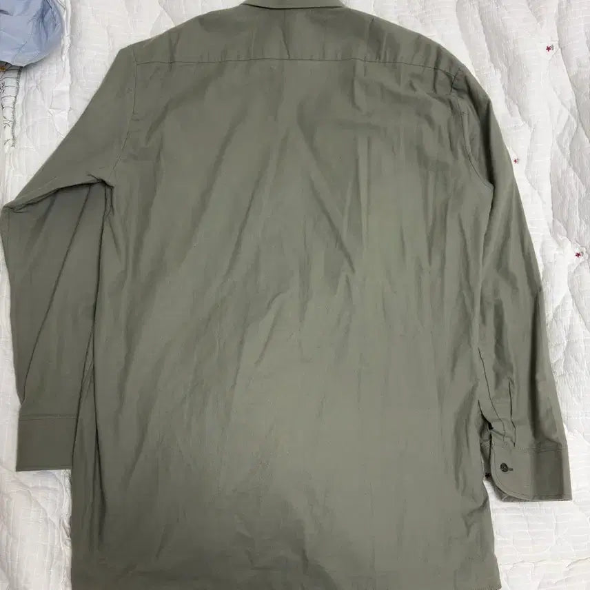 [BUNJANG] 1987 Czech Military M21 Khaki Shirt (Approx. Size 105) / [연휴할인] 80s 체코군 보급 M21 카키 셔츠(105상당)
