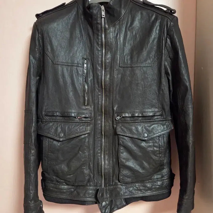 [BUNJANG] ZIOZIA Genuine Leather Jacket / ZIOZIA 양가죽 자켓