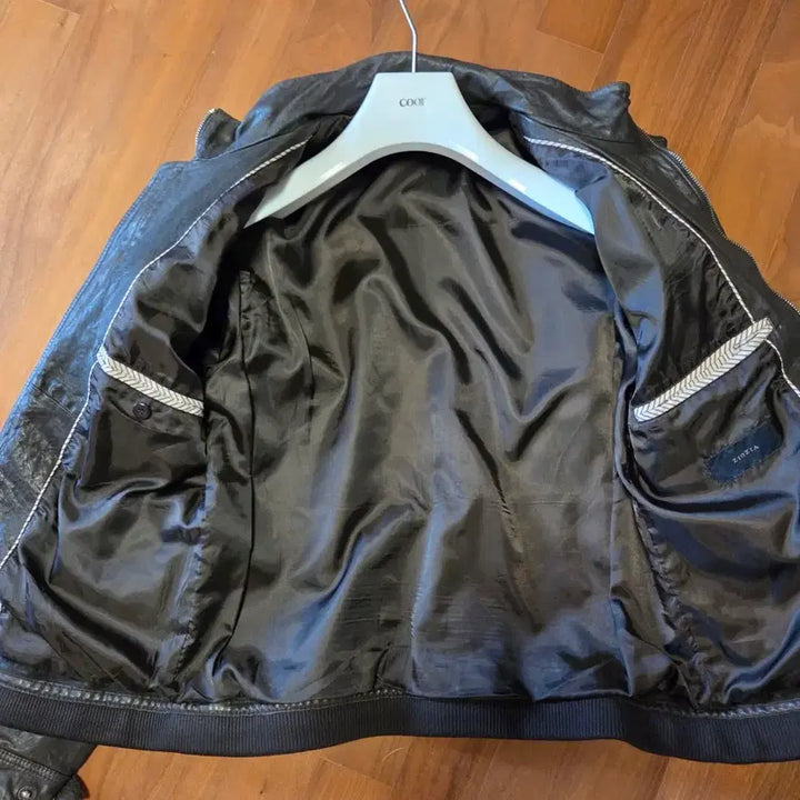 [BUNJANG] ZIOZIA Genuine Leather Jacket / ZIOZIA 양가죽 자켓