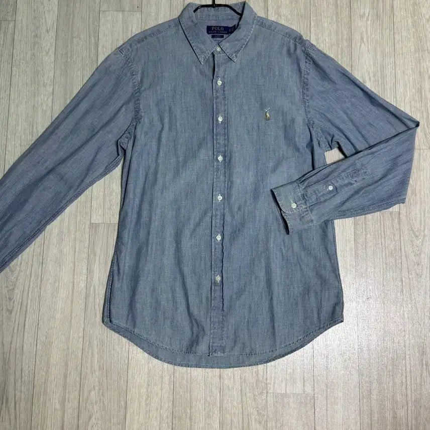 [BUNJANG] Polo Denim Shirt / 폴로 데님셔츠