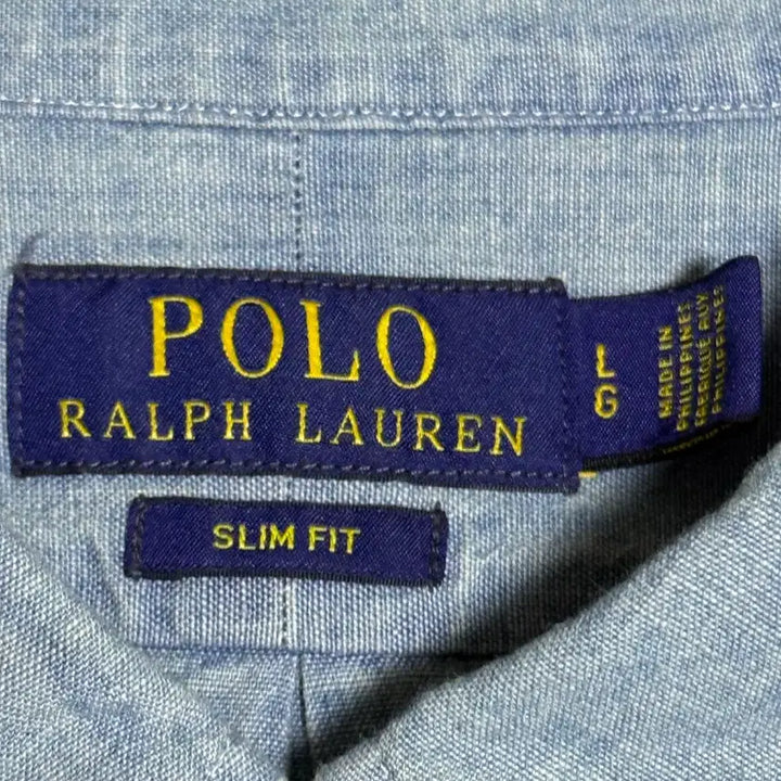 [BUNJANG] Polo Denim Shirt / 폴로 데님셔츠