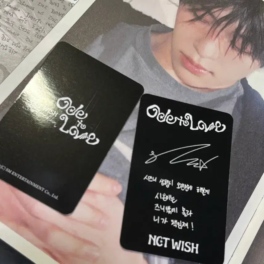 [BUNJANG] NCT Wish Sion First Press Limited Edition Photocard Set / [당일발송] nct wish 시온 초회한정 상견니 가오슝 포카 세트