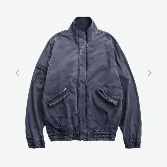 [BUNJANG] 999 Humanity Adventure Dyed Bomber Jacket Purple Charcoal Size 3 / 999휴머니티 어드벤처 다이드 봄버 3사이즈 퍼플차콜