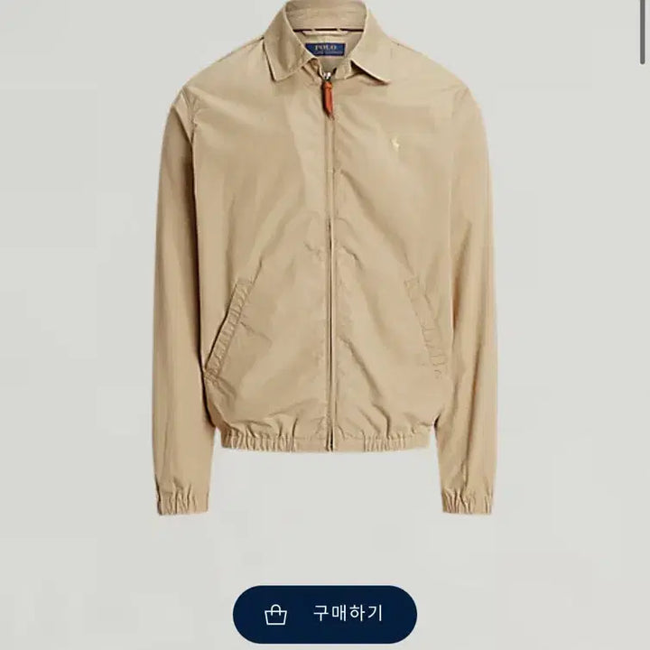 [SOLD OUT] 폴로 랄프로렌 베이포트 포플린 재킷 블루종 M(100)사이즈 1회착