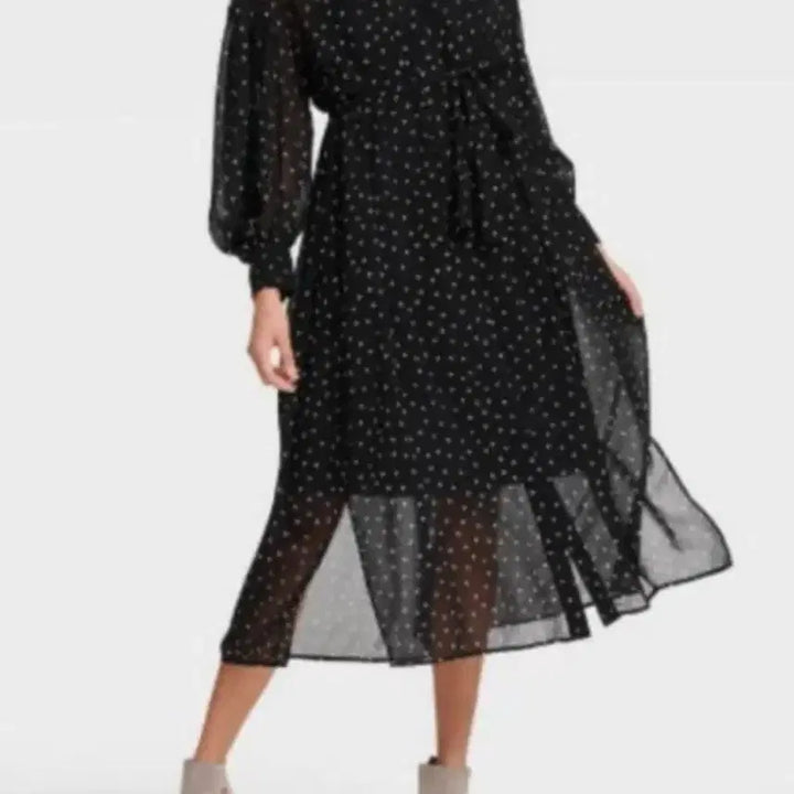 [BUNJANG] DKNY Long Dress / DKNY 디케이엔와이 롱 원피스 블랙