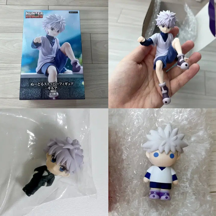[BUNJANG] Hunter x Hunter Killua Figure Bundle Set / 헌터헌터 키르아 누들스토퍼 피규어 H상 애드버지