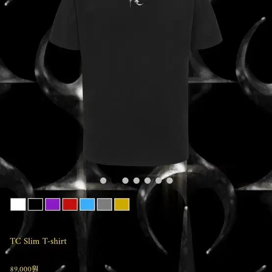 [SOLD OUT] 떠그클럽 / TC Slim T-shirt 슬림 티셔츠 3 사이즈 (블랙)