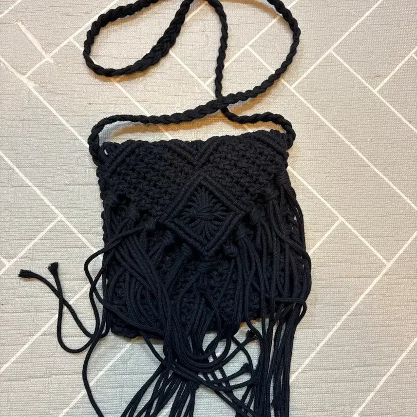 [BUNJANG] Western Fringe Crossbody Bag / 웨스턴 프린지 크로스백