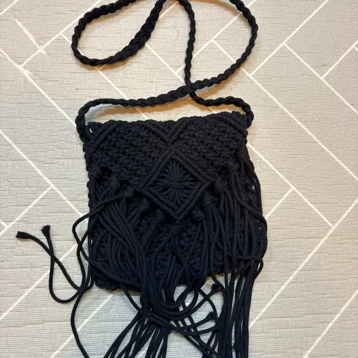 [BUNJANG] Western Fringe Crossbody Bag / 웨스턴 프린지 크로스백