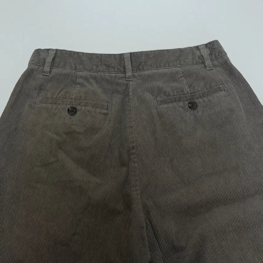 [BUNJANG] Musinsa Standard Corduroy Wide Pants - Toffee - 26 / 무신사그탠다드 코듀로이 와이드 팬츠 토프 26사이즈