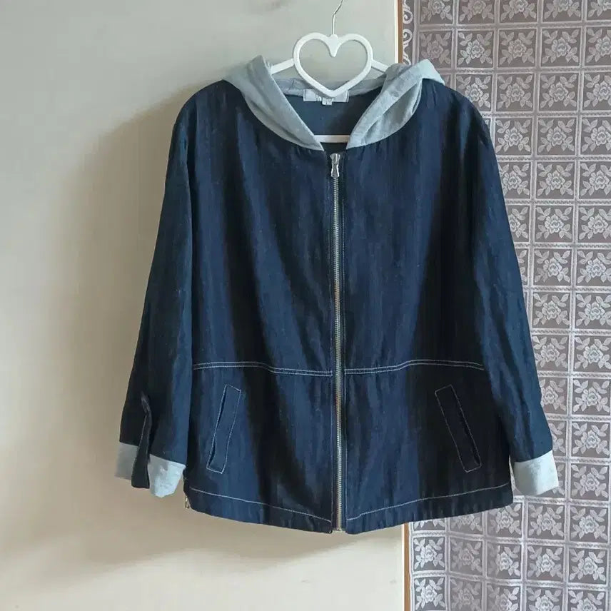 [BUNJANG] Mazel tov Oversized Denim Hooded Jacket / Mazel tov 오버핏 데님 후드  청자켓