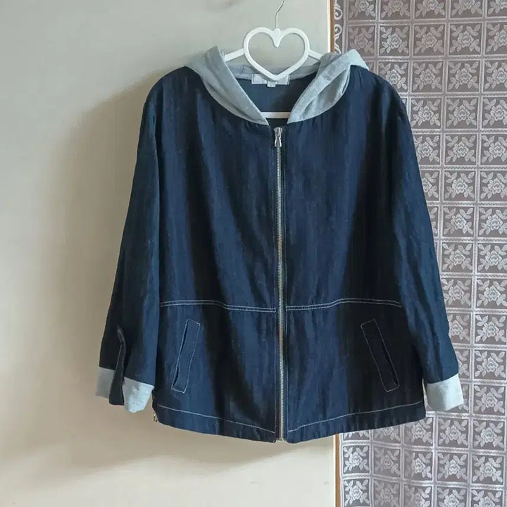 [BUNJANG] Mazel tov Oversized Denim Hooded Jacket / Mazel tov 오버핏 데님 후드  청자켓