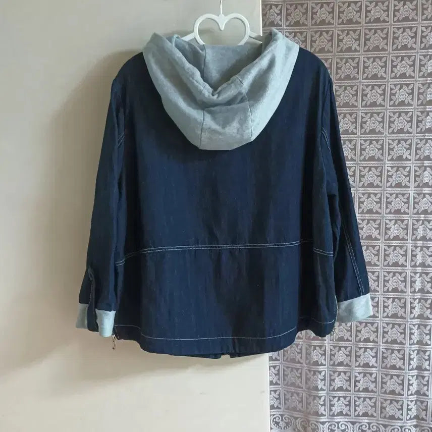 [BUNJANG] Mazel tov Oversized Denim Hooded Jacket / Mazel tov 오버핏 데님 후드  청자켓