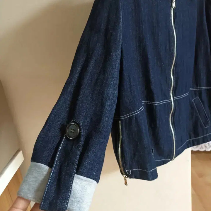 [BUNJANG] Mazel tov Oversized Denim Hooded Jacket / Mazel tov 오버핏 데님 후드  청자켓