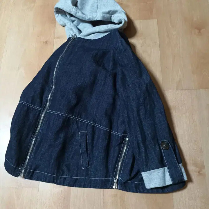 [BUNJANG] Mazel tov Oversized Denim Hooded Jacket / Mazel tov 오버핏 데님 후드  청자켓
