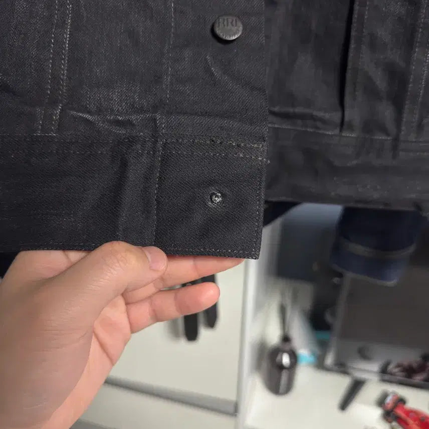 [BUNJANG] RRL Black Denim Jacket / RRL 더블알엘 블랙 데님 자켓 (멕시코산) L