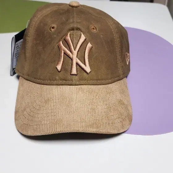 [BUNJANG] New Era NY Corduroy Ball Cap - Brown - Youth / 뉴에라 NY 코듀로이 볼캡 브라운 YOUTH 새제품