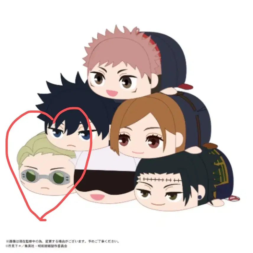 [BUNJANG] Jujutsu Kaisen Nanami Kento Potekoro Mascot Vol. 2 / 주술회전 나나미 포테코로 마스코트 2탄 누이 인형 미개봉