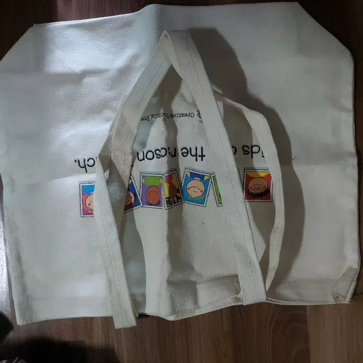 [BUNJANG] 토트백 새가방 두개,무늬 토드백과 에코가방은 덤 / 토트백 새가방 두개,무늬 토드백과 에코가방은 덤