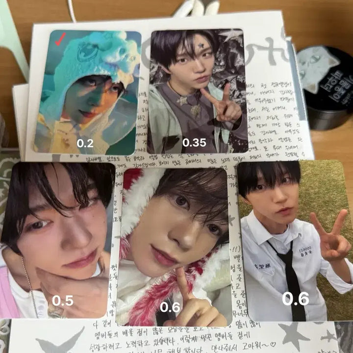 [BUNJANG] NCT WISH Ryo, Jaehee, SION Photocard / 엔시티위시 오드투러브 료,재희,시온 포카