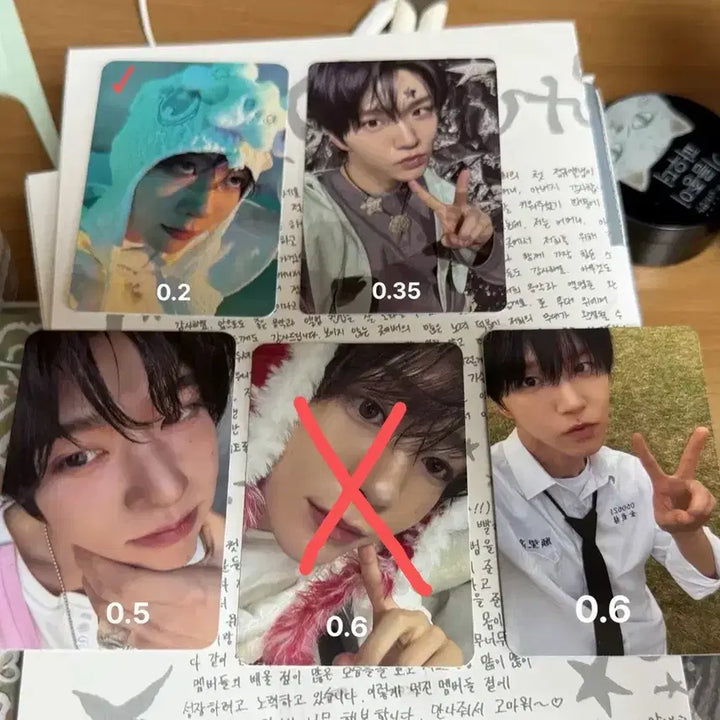 [BUNJANG] NCT WISH Ryo, Jaehee, SION Photocard / 엔시티위시 오드투러브 료,재희,시온 포카