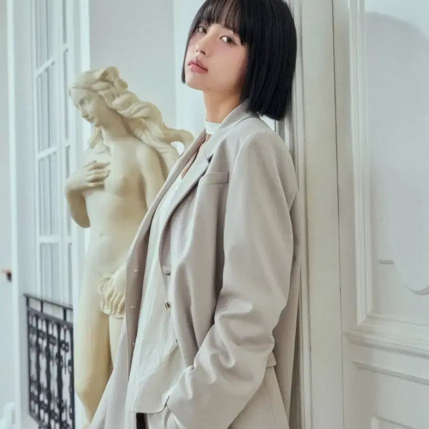 [BUNJANG] PinkAge Tassel Cut Full Wig Short Bob / 핑크에이지 태슬컷 통가발 단발 똑단발