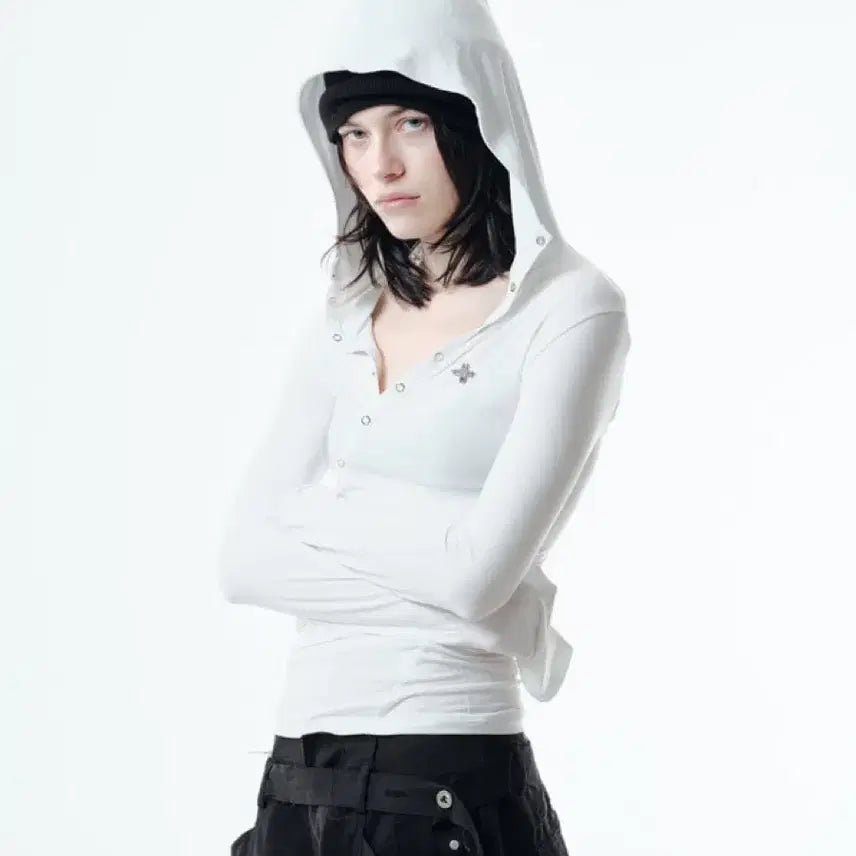 [BUNJANG] 2000Archives RO Draped Hoodie / 2000아카이브스 RO DRAPED HOODIE