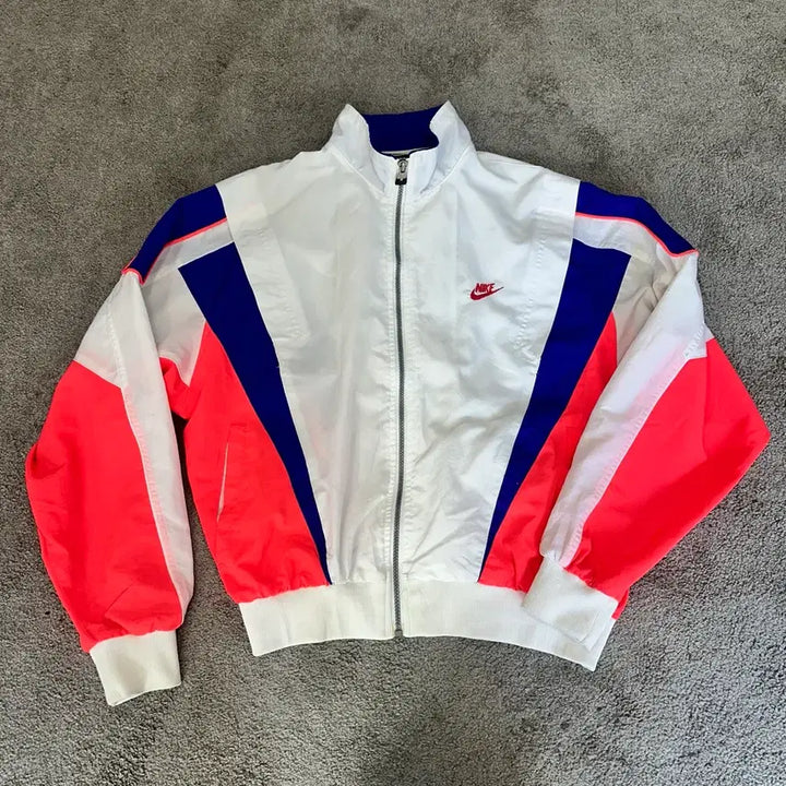 [BUNJANG] Nike 90s Color Block Windbreaker Jacket L / 나이키 90s 올드스쿨 배색 바람막이 자켓L