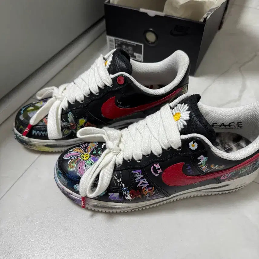 [BUNJANG] Nike PeaceMinusOne Air Force 1.0 Sneakers / 나이키 피스마이너스원 1.0 260 팝니다