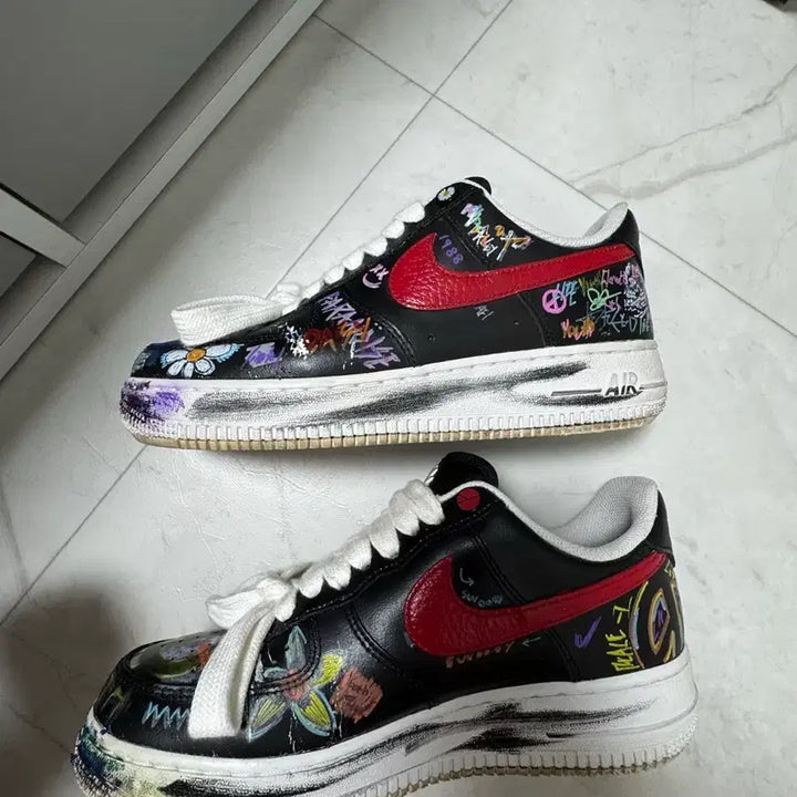 [BUNJANG] Nike PeaceMinusOne Air Force 1.0 Sneakers / 나이키 피스마이너스원 1.0 260 팝니다
